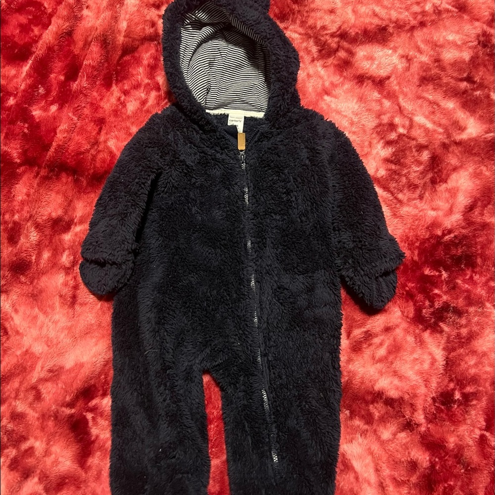 Carter’s Sherpa Pram Navy Blue 6M